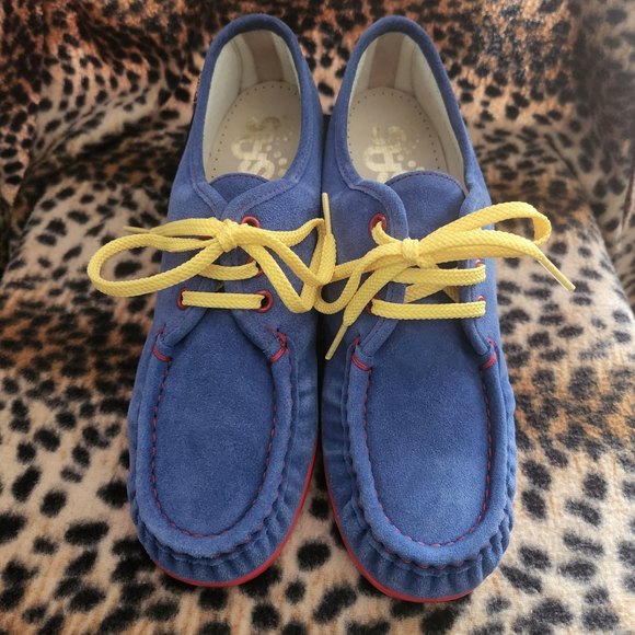 SAS Shoes Sas Siesta Womens Blue Suede Shoes Poshmark